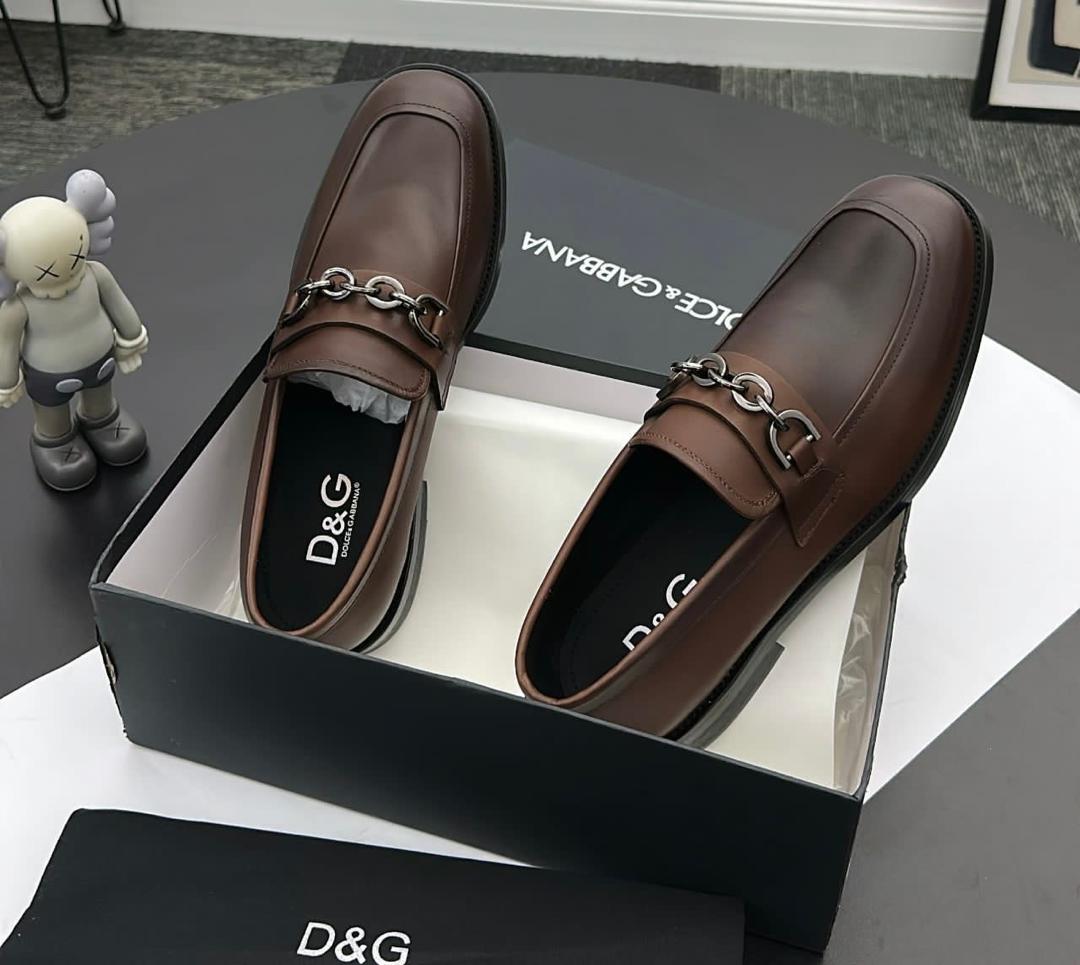 Brown Leather D & G